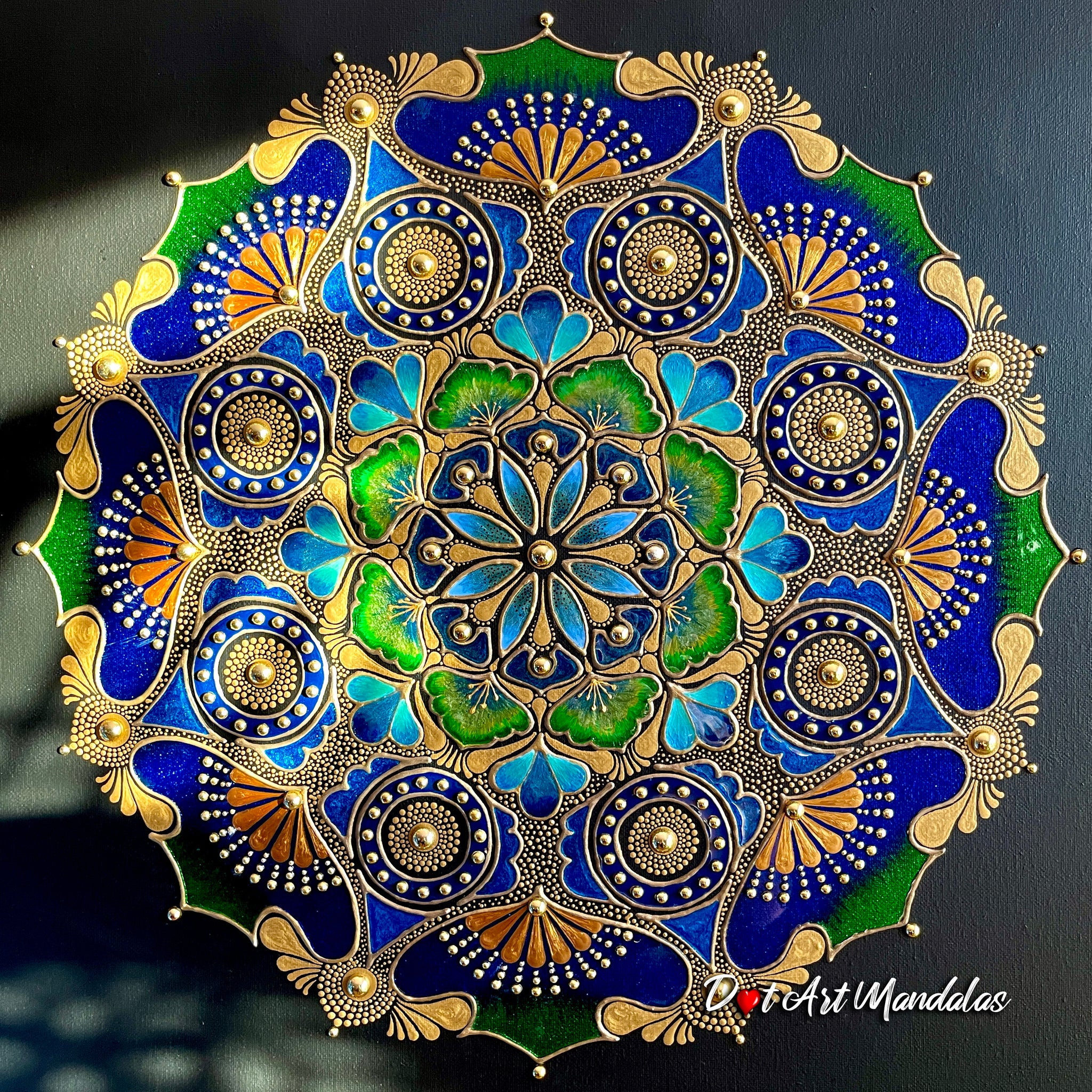 Magnificent Flower Of Life Mandala | Dot Art Mandalas
