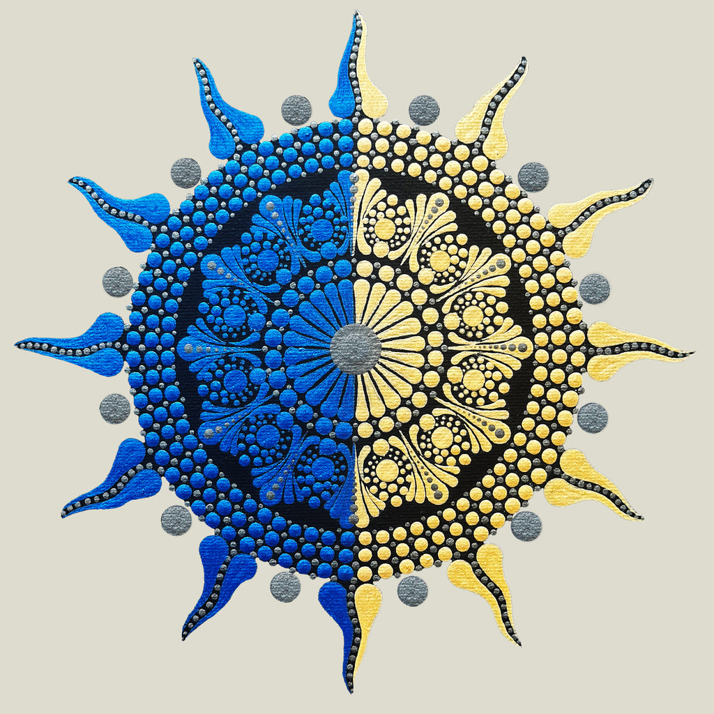 August 10, 2025: Sun and Moon Mandala Workshop - Channel Harmony Through Art
