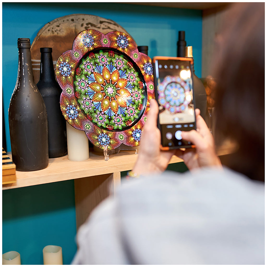 Gratitude Dots: Thanksgiving Plate Mandalas