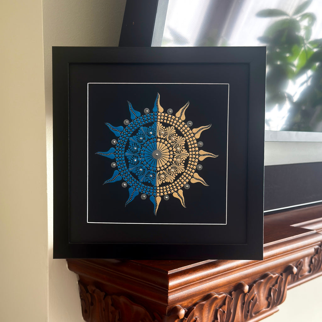 The Sun and the Moon Mandala Pattern Download