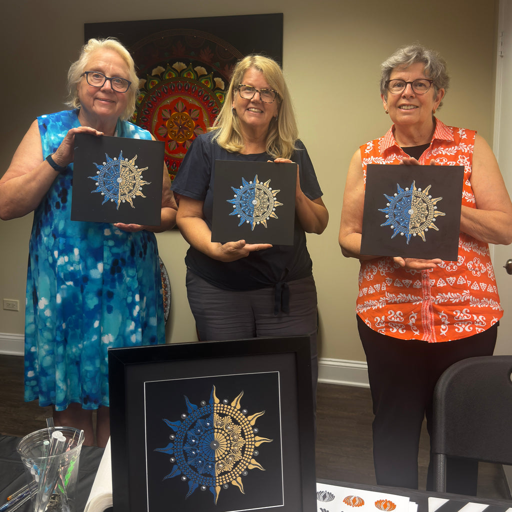 August 10, 2025: Sun and Moon Mandala Workshop - Channel Harmony Through Art