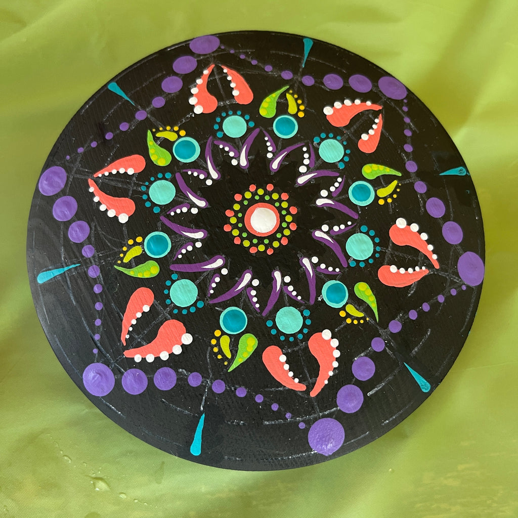 Treasure in Dots: Mandala Jewelry Box Workshop, March 1, 2025