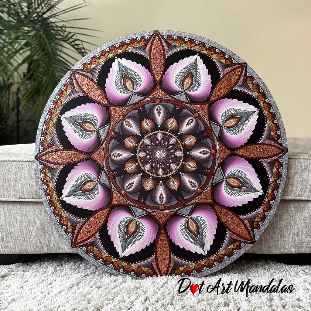 Dot Art Therapy Mandala Painting Workshop