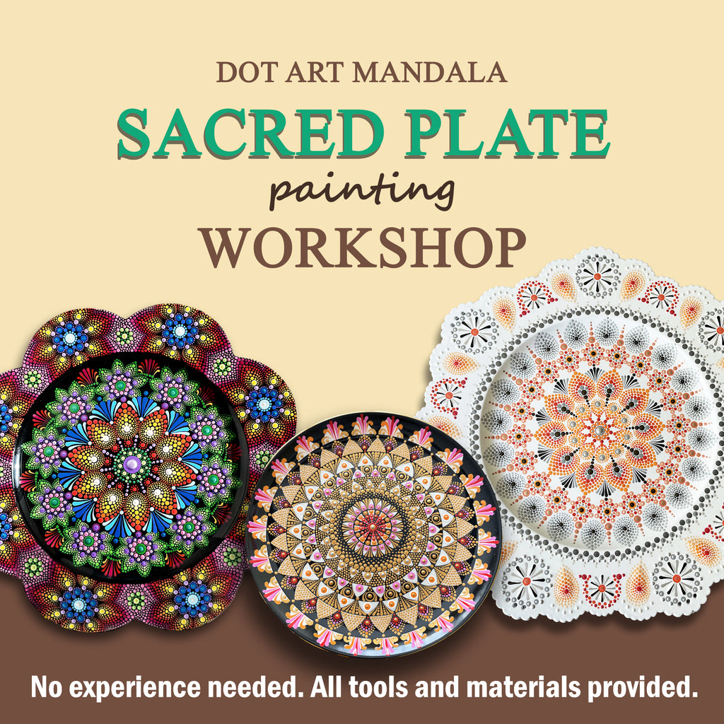 Sacred Plate Mandala Painting Workshop