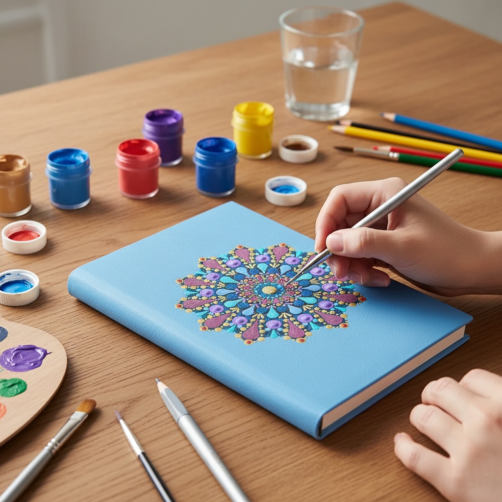 Create Your Own Intention Mandala Planner - A Transformational Dot Art Therapy Experience
