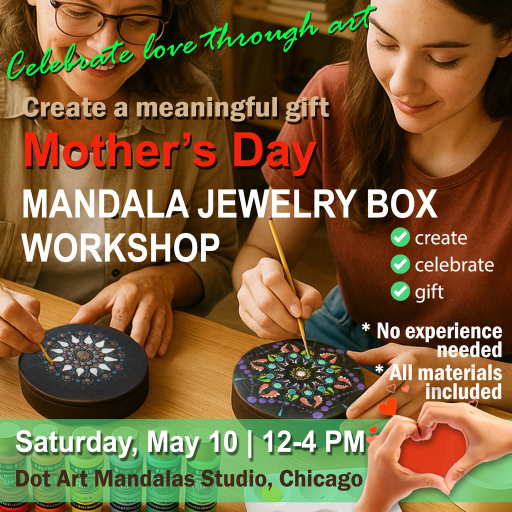 Mandala Magic: Mother’s Day Jewelry Box Workshop