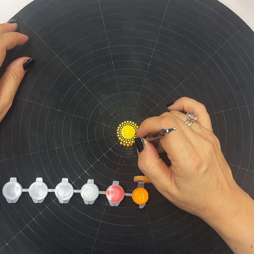 Dot Art Mandalas Signature Dotting Tools – Exclusive High-End Precision Set (0.6–3.6 mm)
