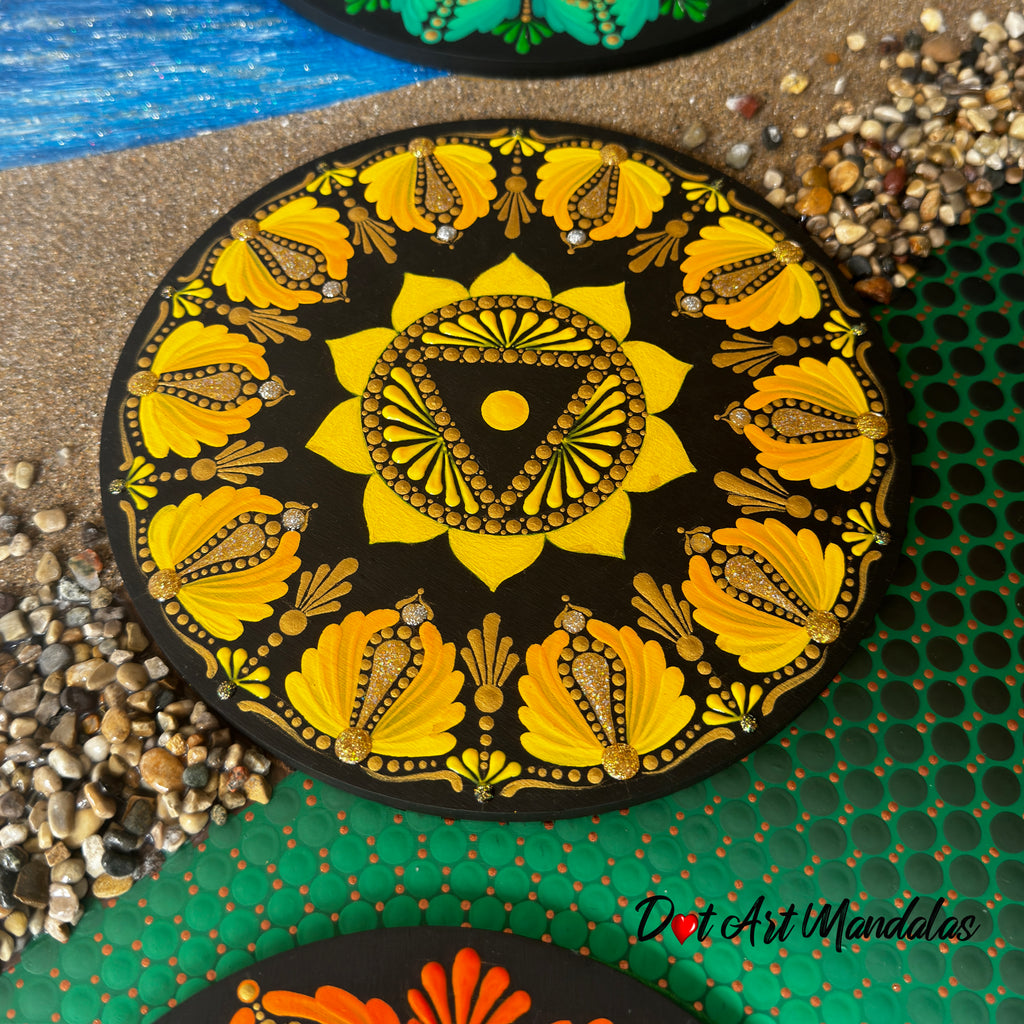 10" Round Mandala Dot Art Painting Masterclass January 25, 2025