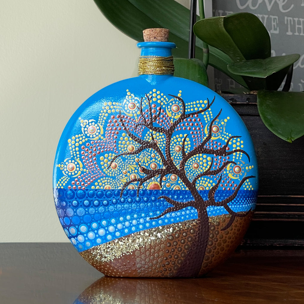 Blue Bottle Dreaming Tree