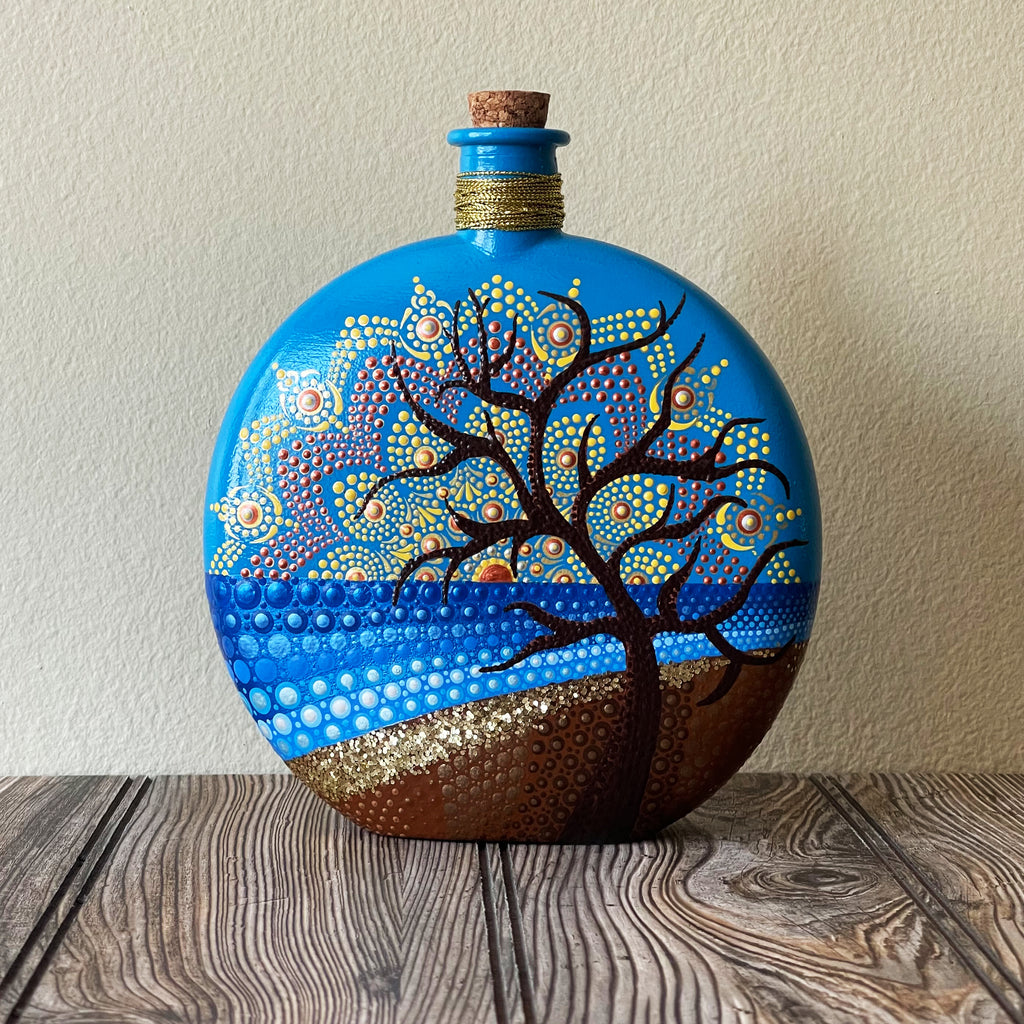 Blue Bottle Dreaming Tree